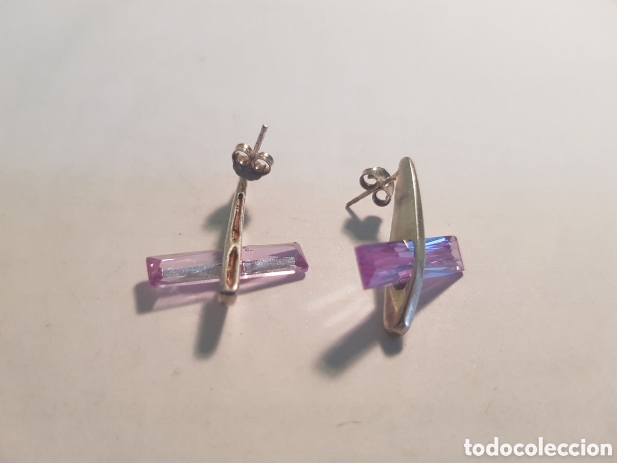 Joyeria: #1118 Pendientes plata de ley 925 - Foto 1