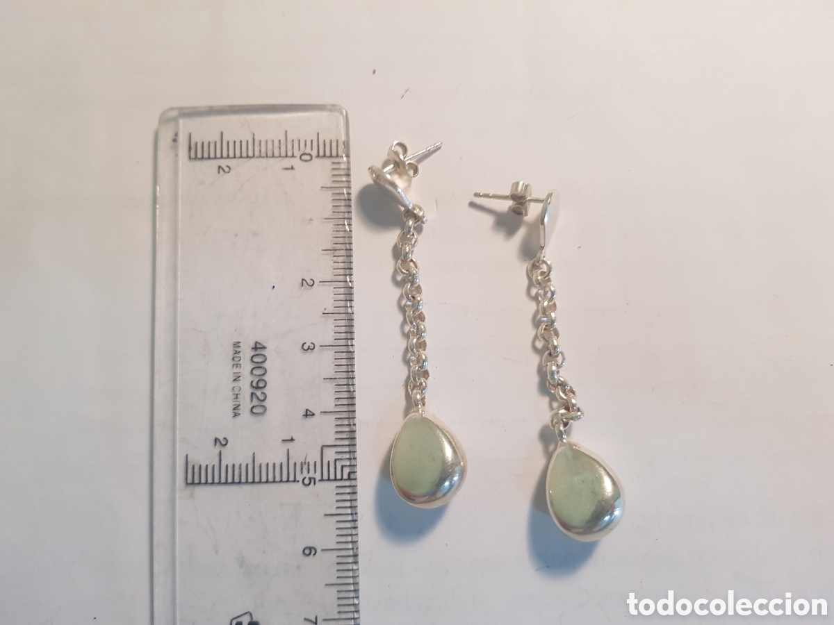 Joyeria: #1120 Pendientes plata de ley 925 - Foto 2