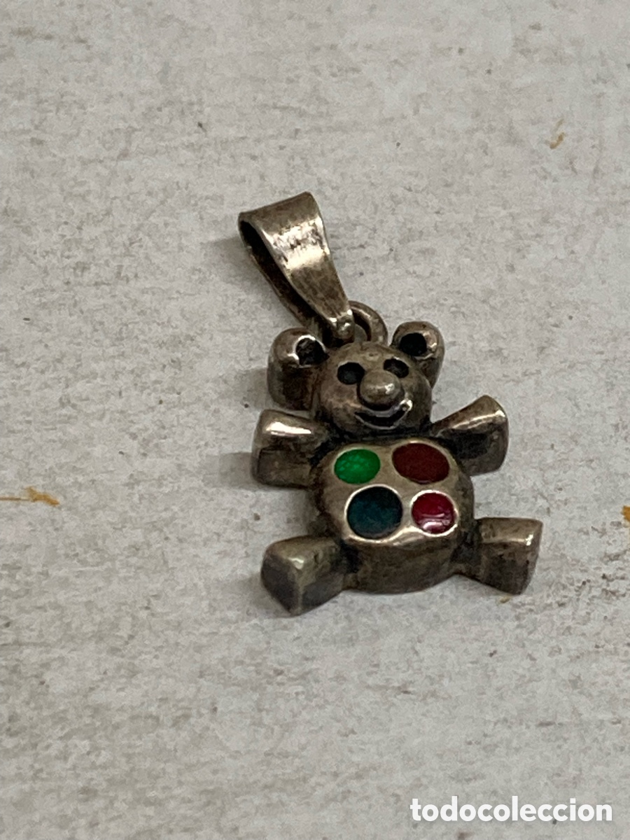 Joyeria: Colgante de plata engastado C429 - Foto 1