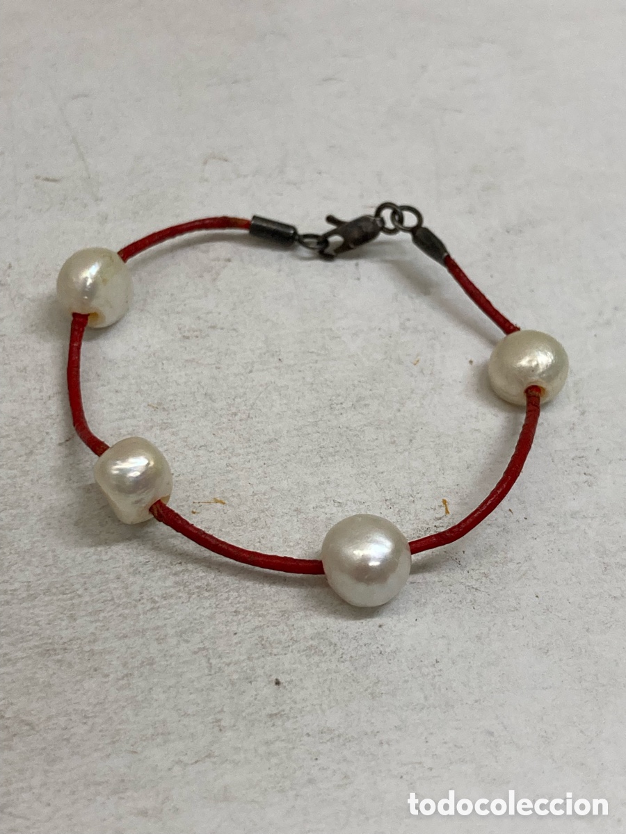 Joyeria: Pulsera de plata y perlas Pul306 - Foto 1