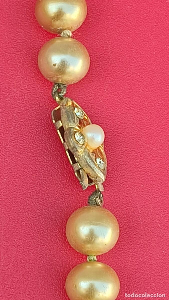 Joyeria: Collier vintage perle de culture 37 cm - Foto 2