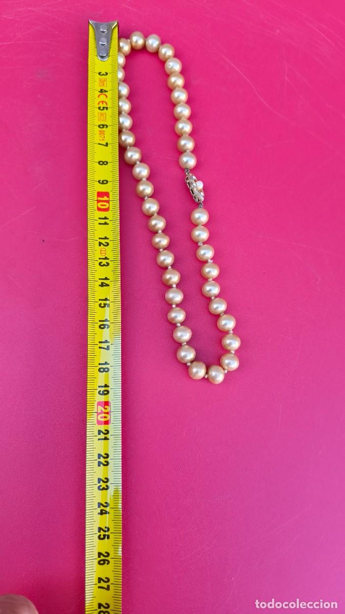 Joyeria: Collier vintage perle de culture 37 cm - Foto 3