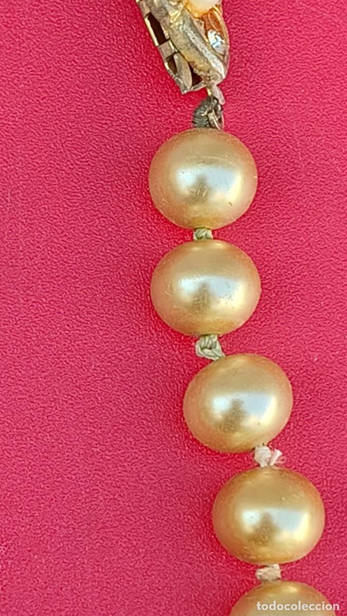 Joyeria: Collier vintage perle de culture 37 cm - Foto 5