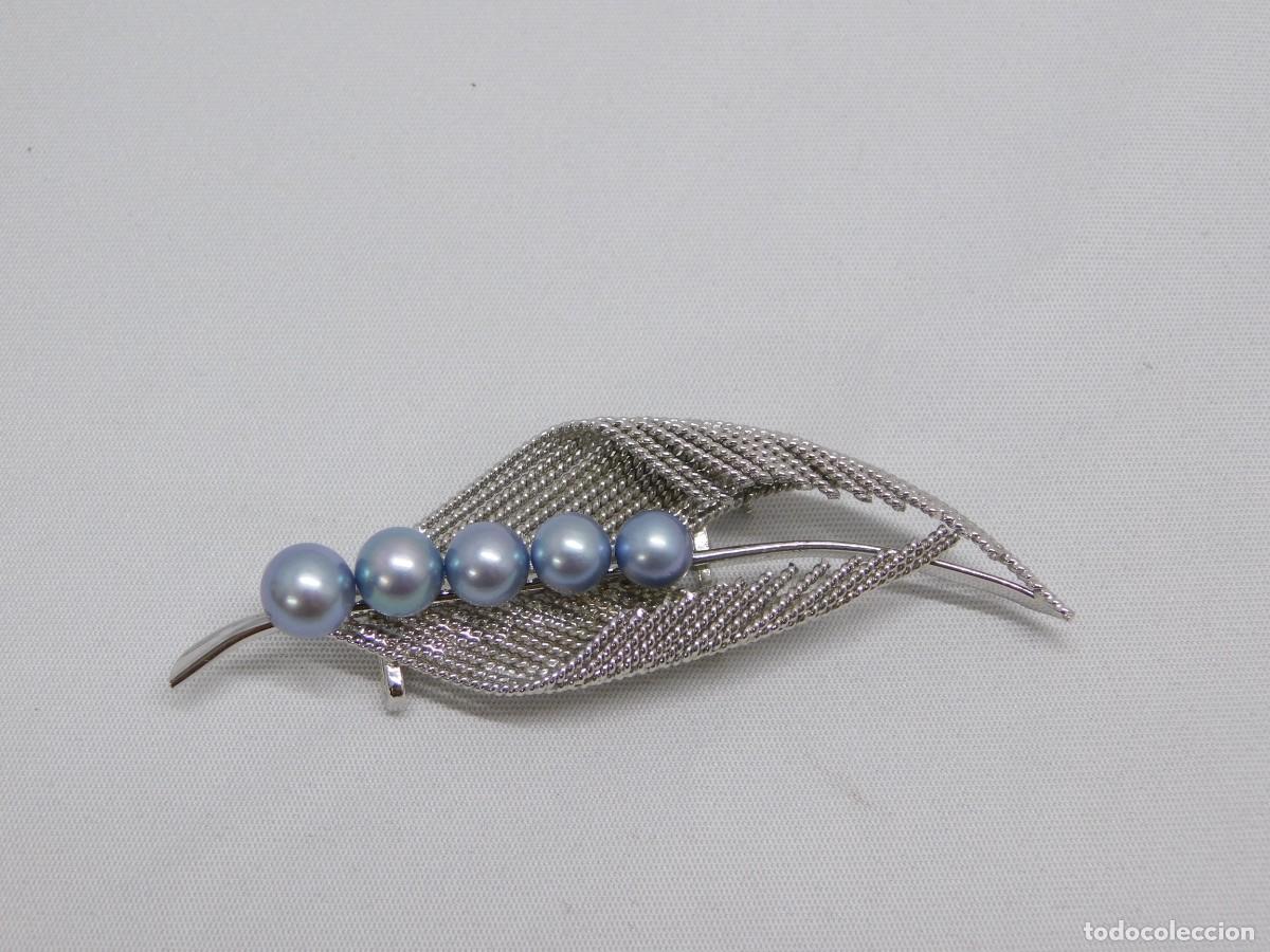 Joyeria: ANTIGUO BROCHE DE PLATA - Foto 2