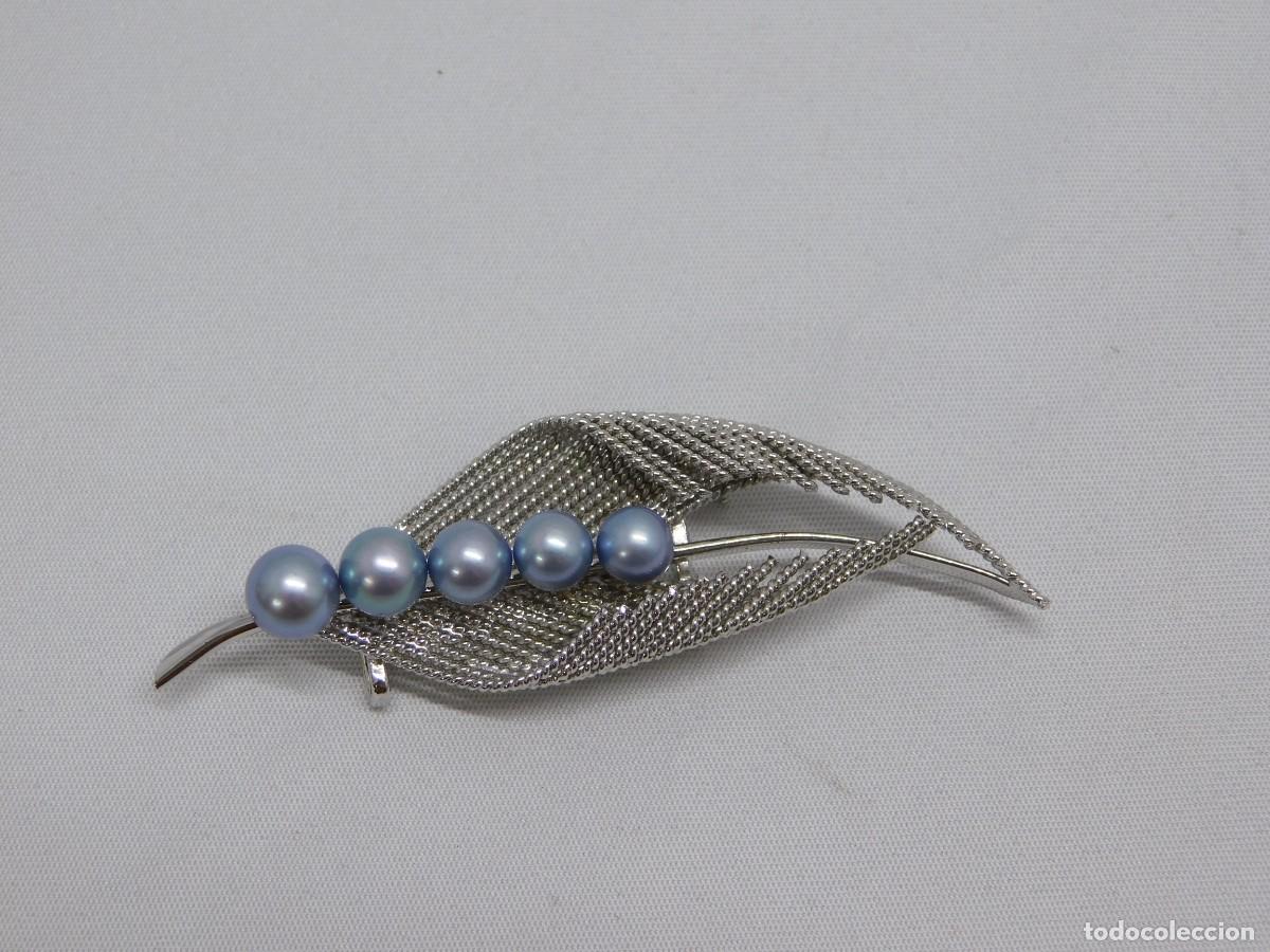 Joyeria: ANTIGUO BROCHE DE PLATA - Foto 3