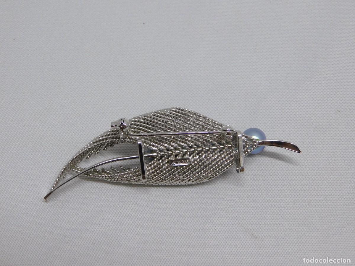Joyeria: ANTIGUO BROCHE DE PLATA - Foto 4