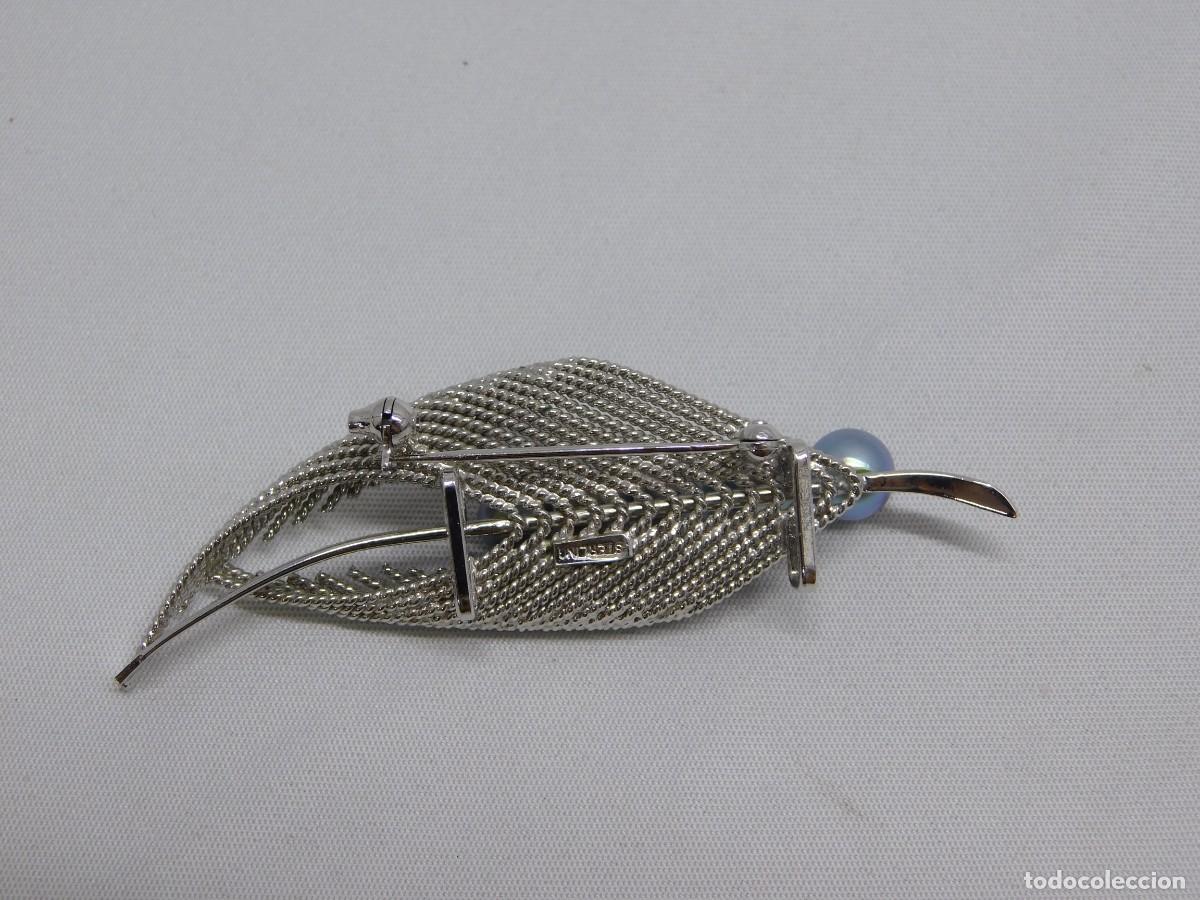 Joyeria: ANTIGUO BROCHE DE PLATA - Foto 5