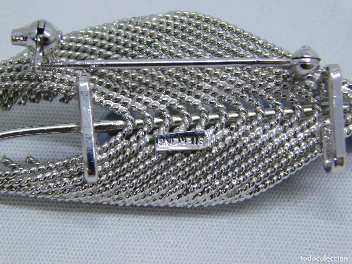 Joyeria: ANTIGUO BROCHE DE PLATA - Foto 6