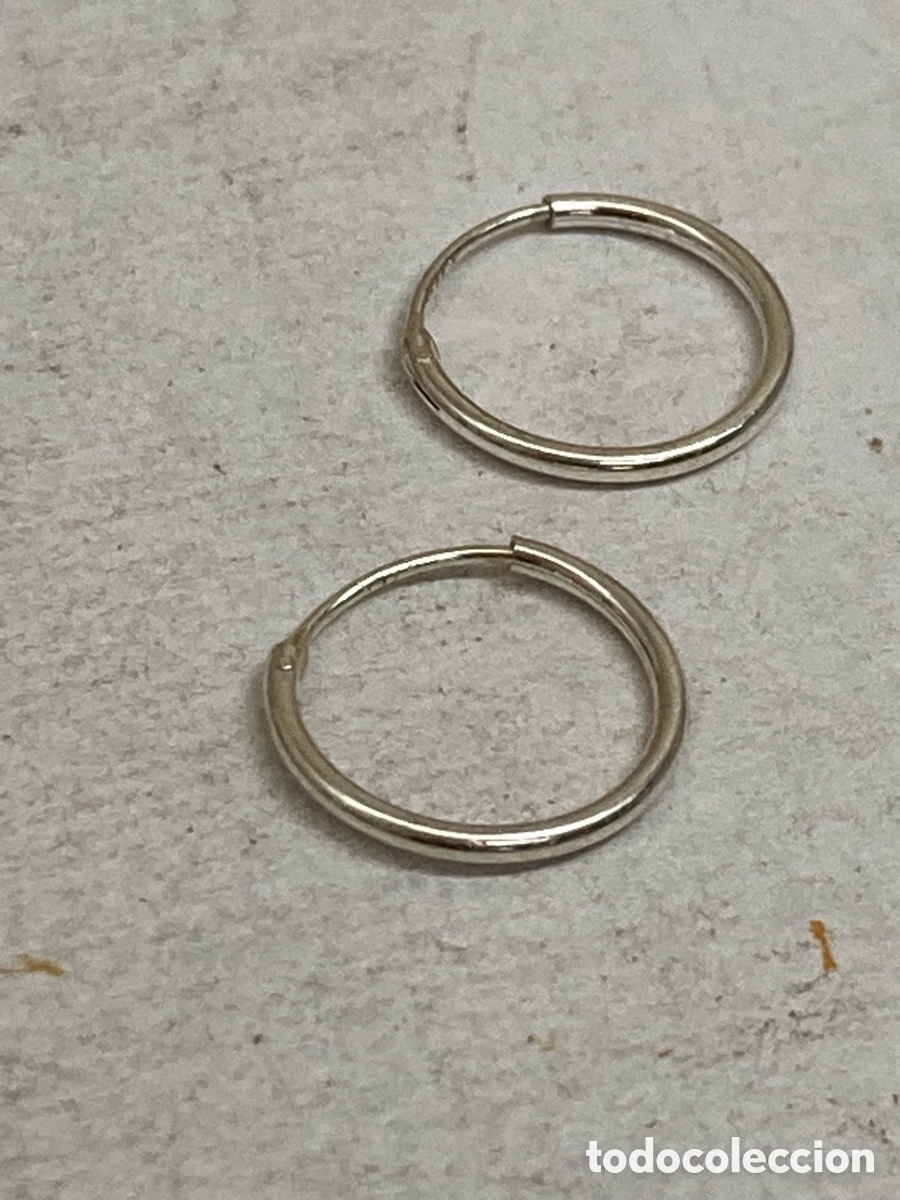 Joyeria: Pendientes de plata P308 - Foto 1