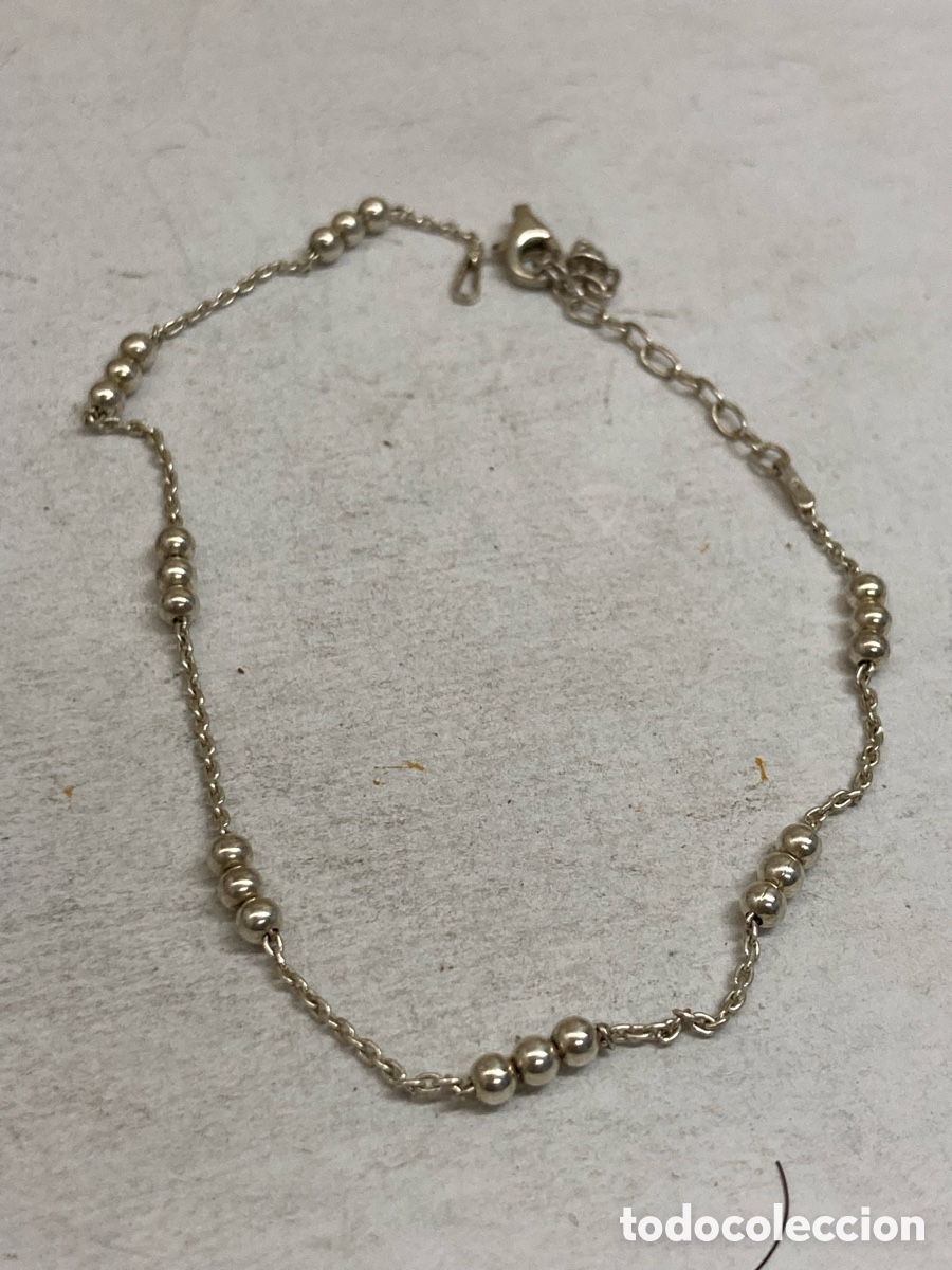 Joyeria: Tobillera de plata Pul307 - Foto 1