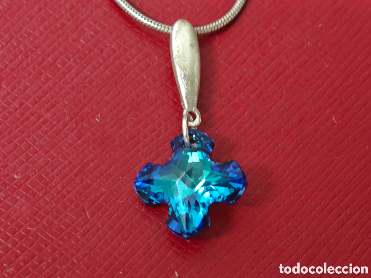 Joyeria: colgante y cadena plata de ley - Foto 1