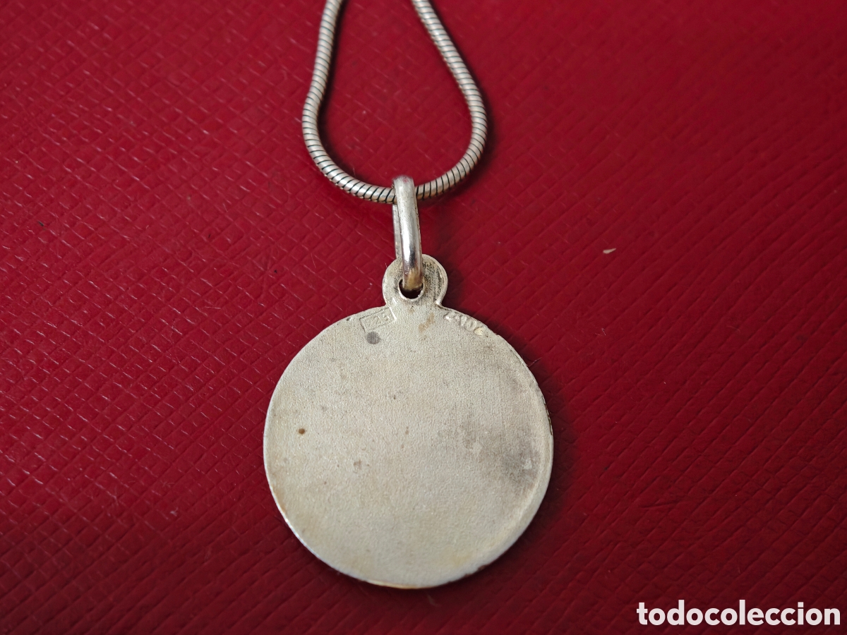 Joyeria: Virgen de santo&ntilde;a CON cadena de plata de ley - Foto 4