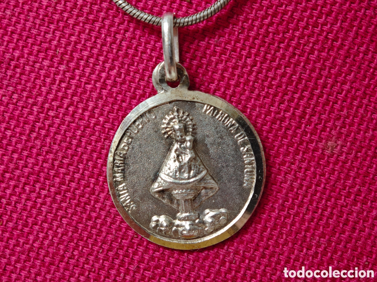 Joyeria: Virgen de santo&ntilde;a CON cadena de plata de ley - Foto 6