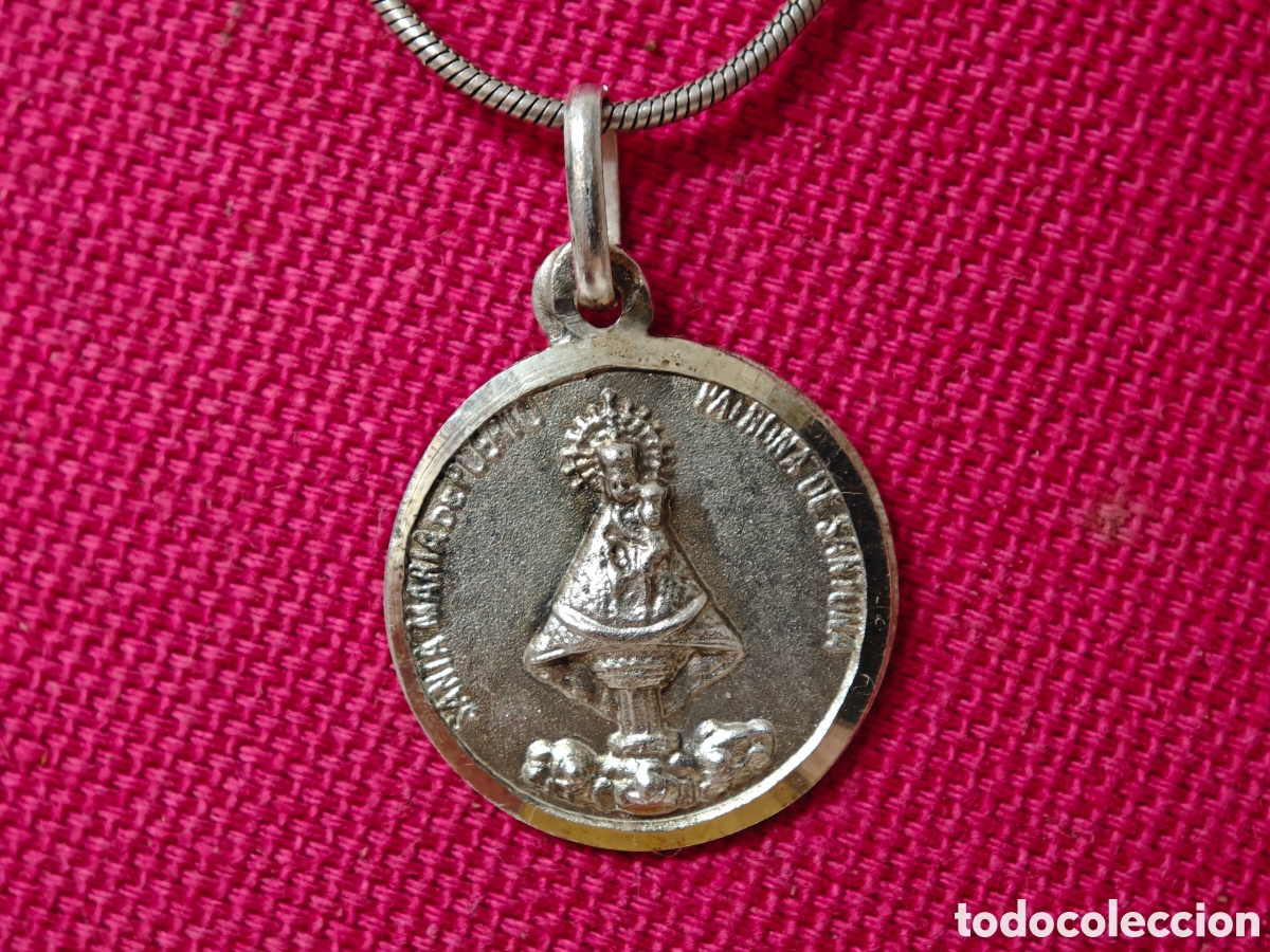 Joyeria: Virgen de santo&ntilde;a CON cadena de plata de ley - Foto 8