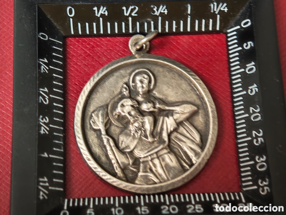 Joyeria: Medalla de plata de ley san Antonio - Foto 9