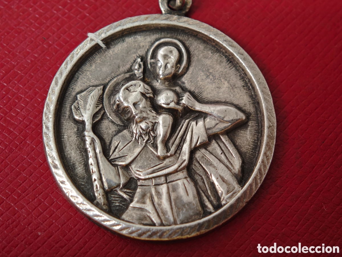 Joyeria: Medalla de plata de ley san Antonio - Foto 1