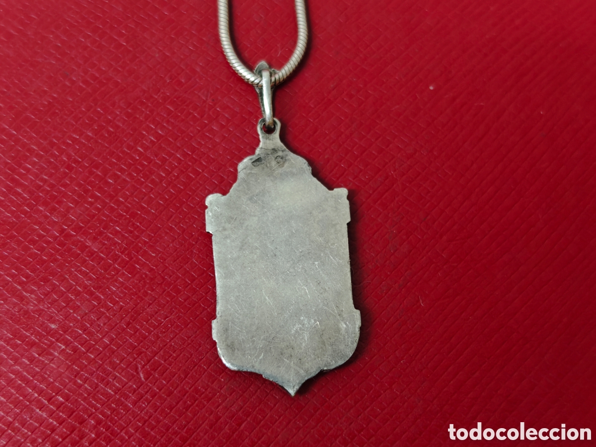 Joyeria: Medalla y cadena plata de ley virgen del pilar - Foto 8