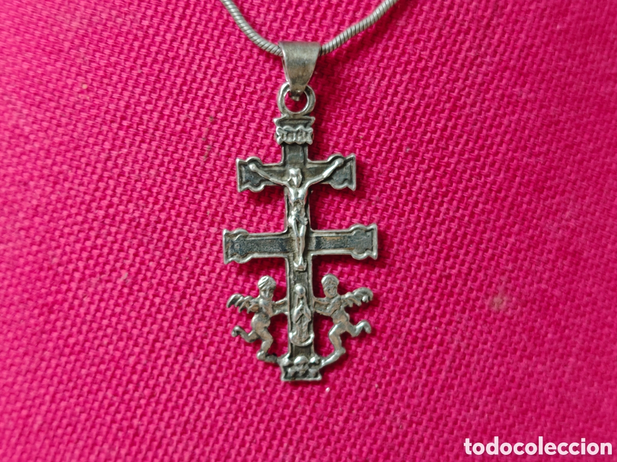 Joyeria: Cruz de Caravaca CON cadena de plata de ley - Foto 7
