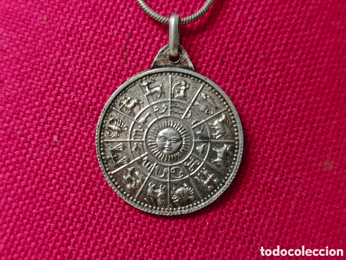 Joyeria: Colgante hor&oacute;scopo y cadena de plata de ley - Foto 1