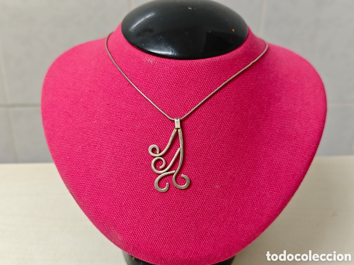 Joyeria: Colgante y cadena de plata de ley - Foto 3