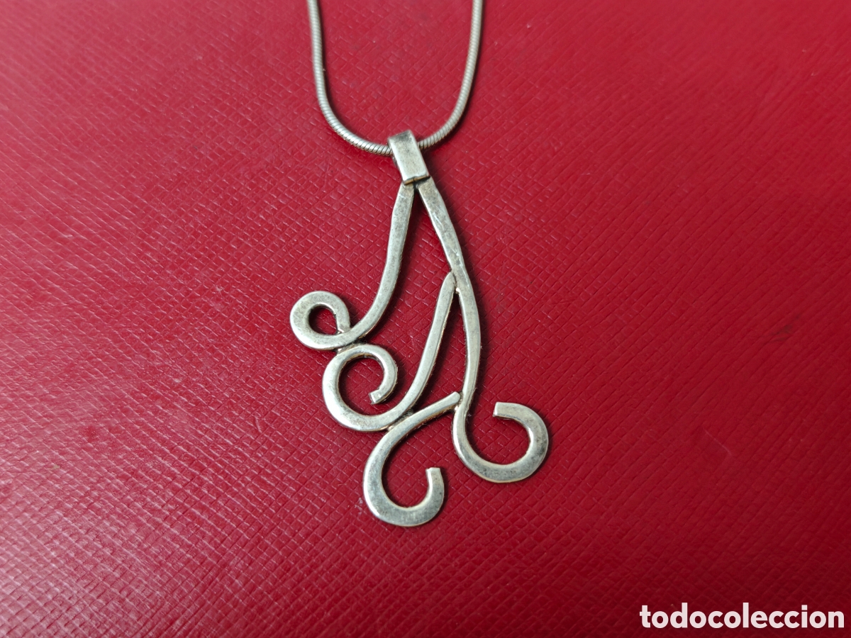 Joyeria: Colgante y cadena de plata de ley - Foto 4