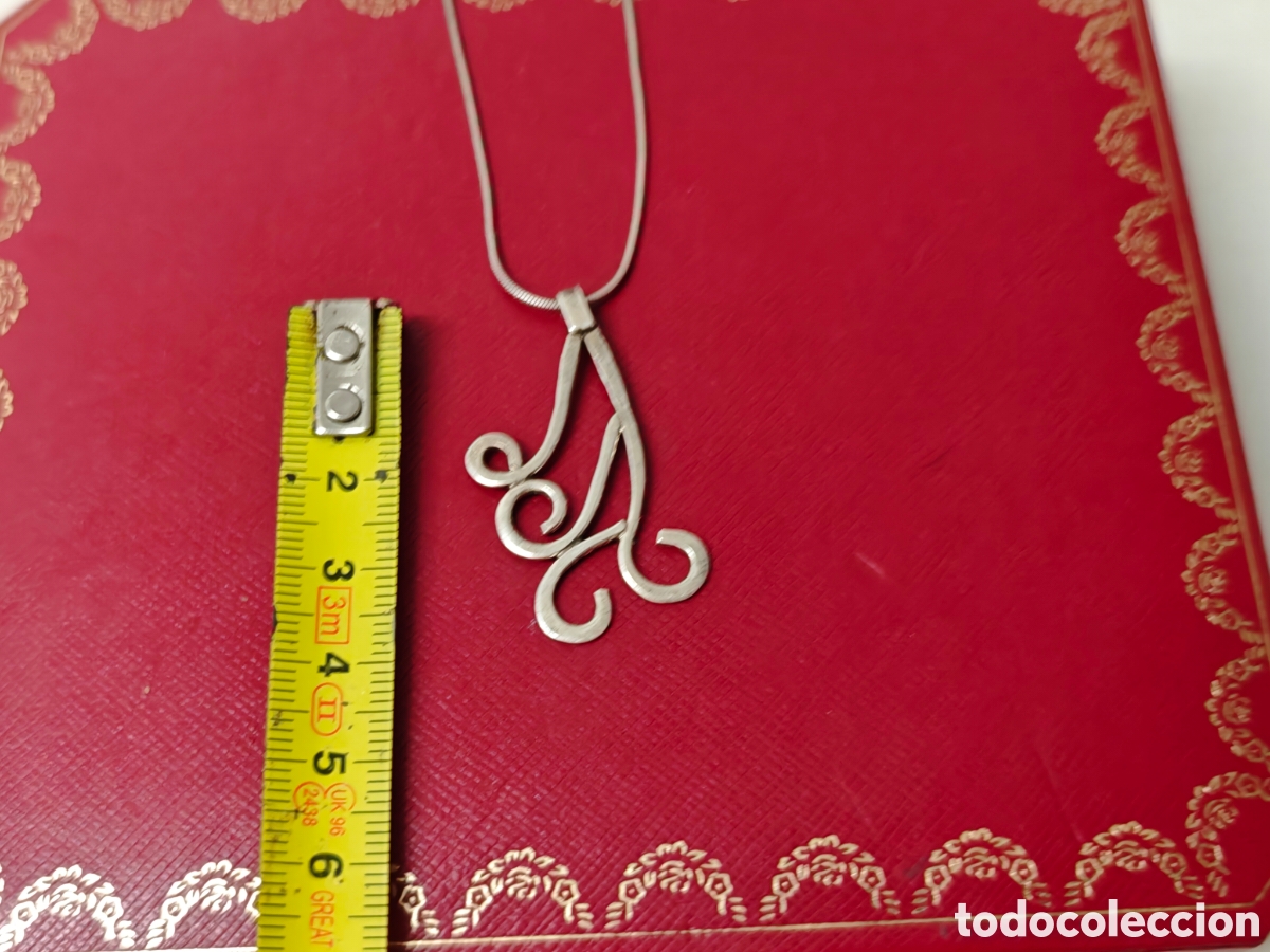 Joyeria: Colgante y cadena de plata de ley - Foto 5