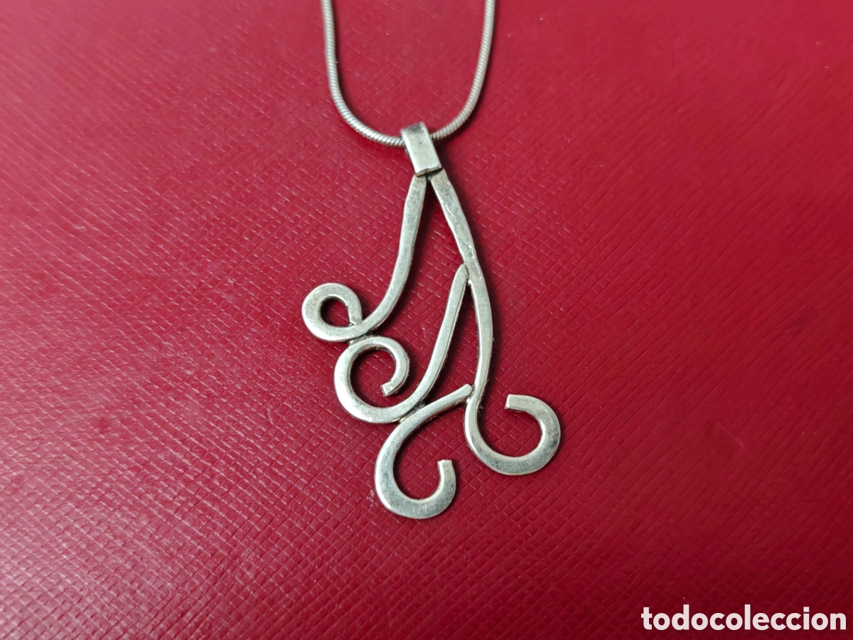 Joyeria: Colgante y cadena de plata de ley - Foto 6