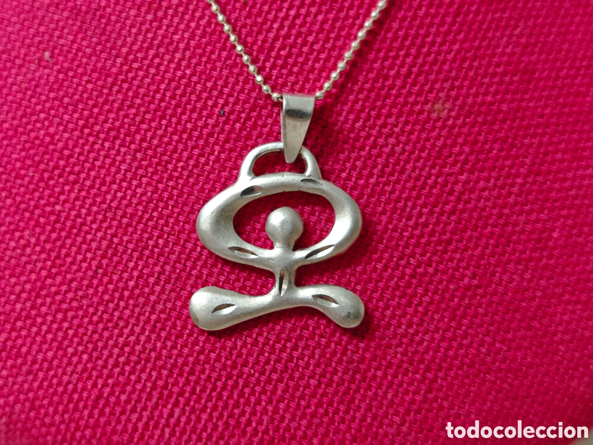 Joyeria: Colgante y cadena de plata de ley - Foto 2