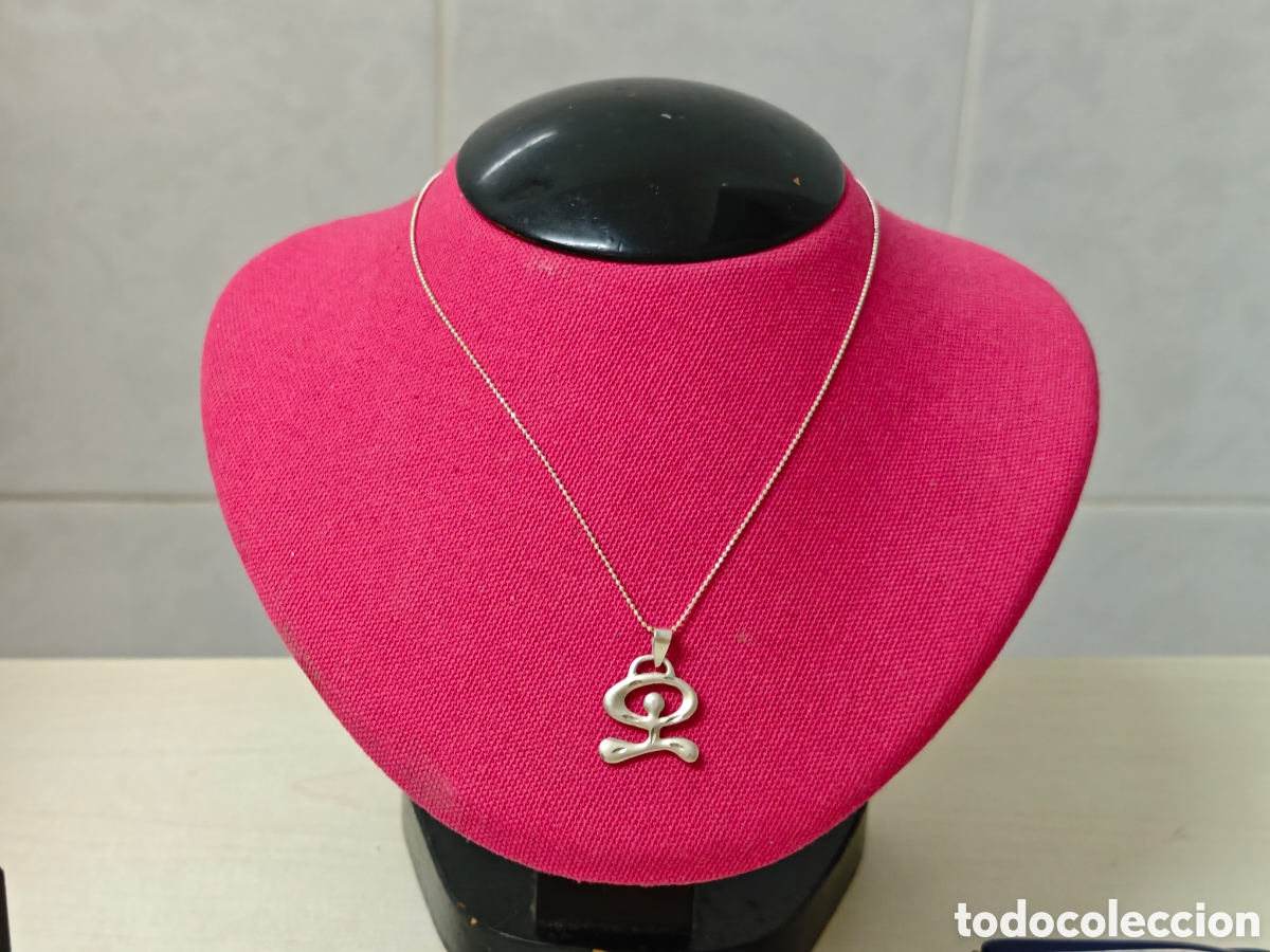 Joyeria: Colgante y cadena de plata de ley - Foto 3