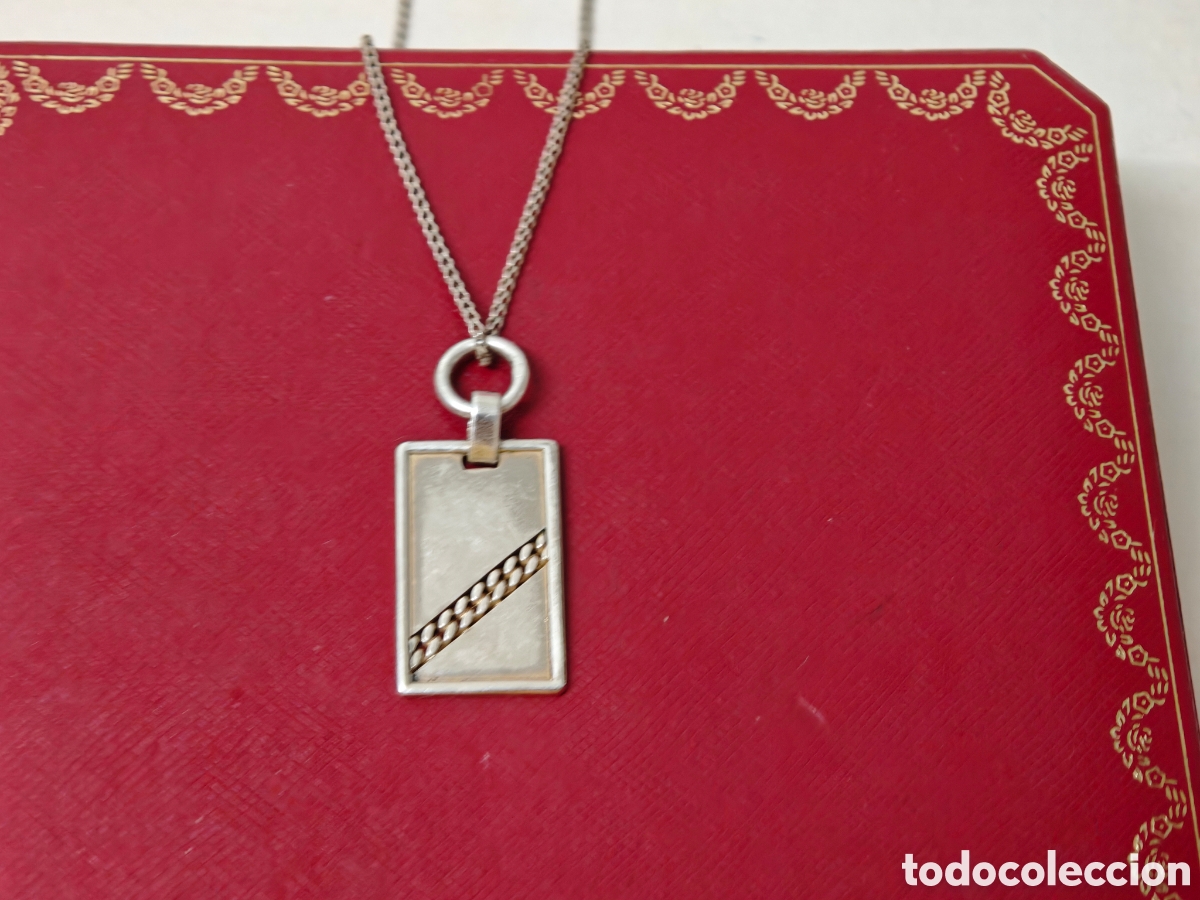 Joyeria: Medalla y cadena de plata de ley - Foto 5