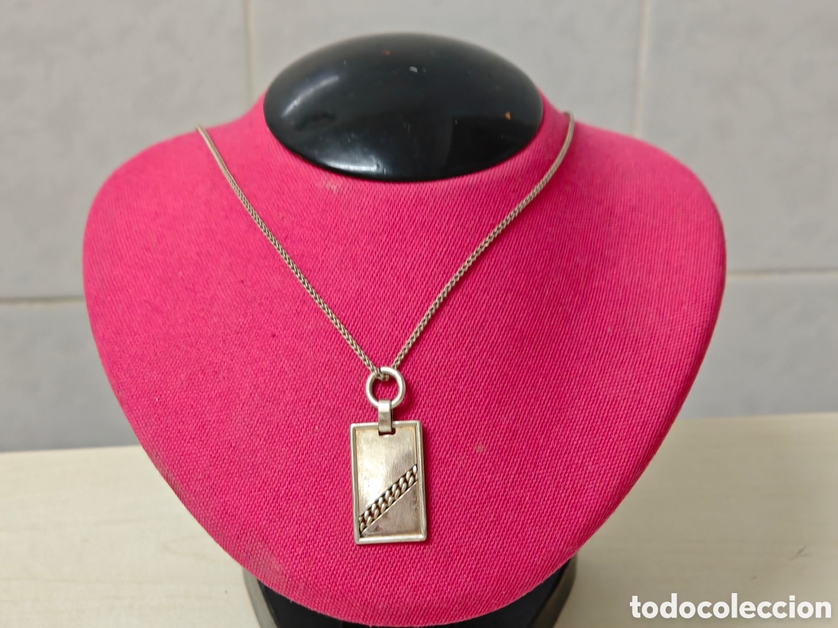 Joyeria: Medalla y cadena de plata de ley - Foto 9