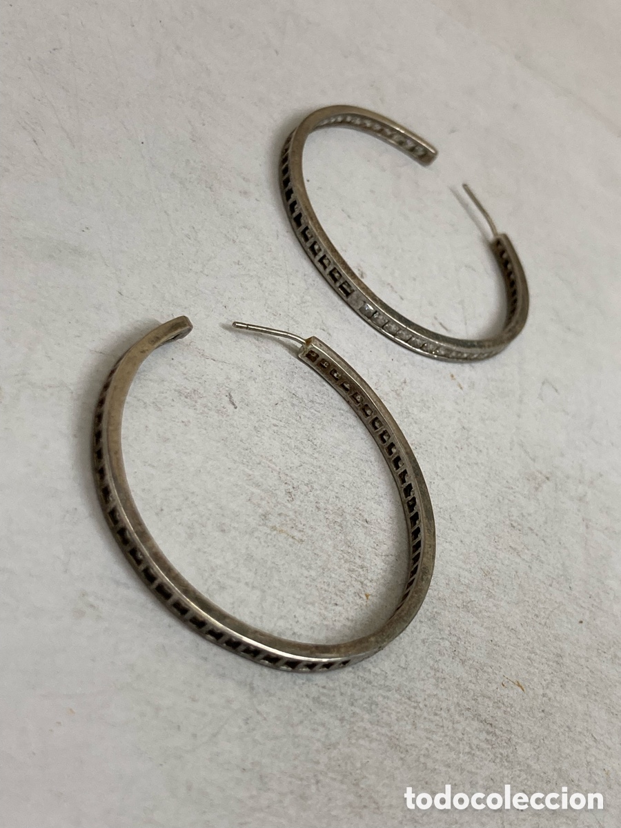 Joyeria: Pendientes de plata P309 - Foto 1