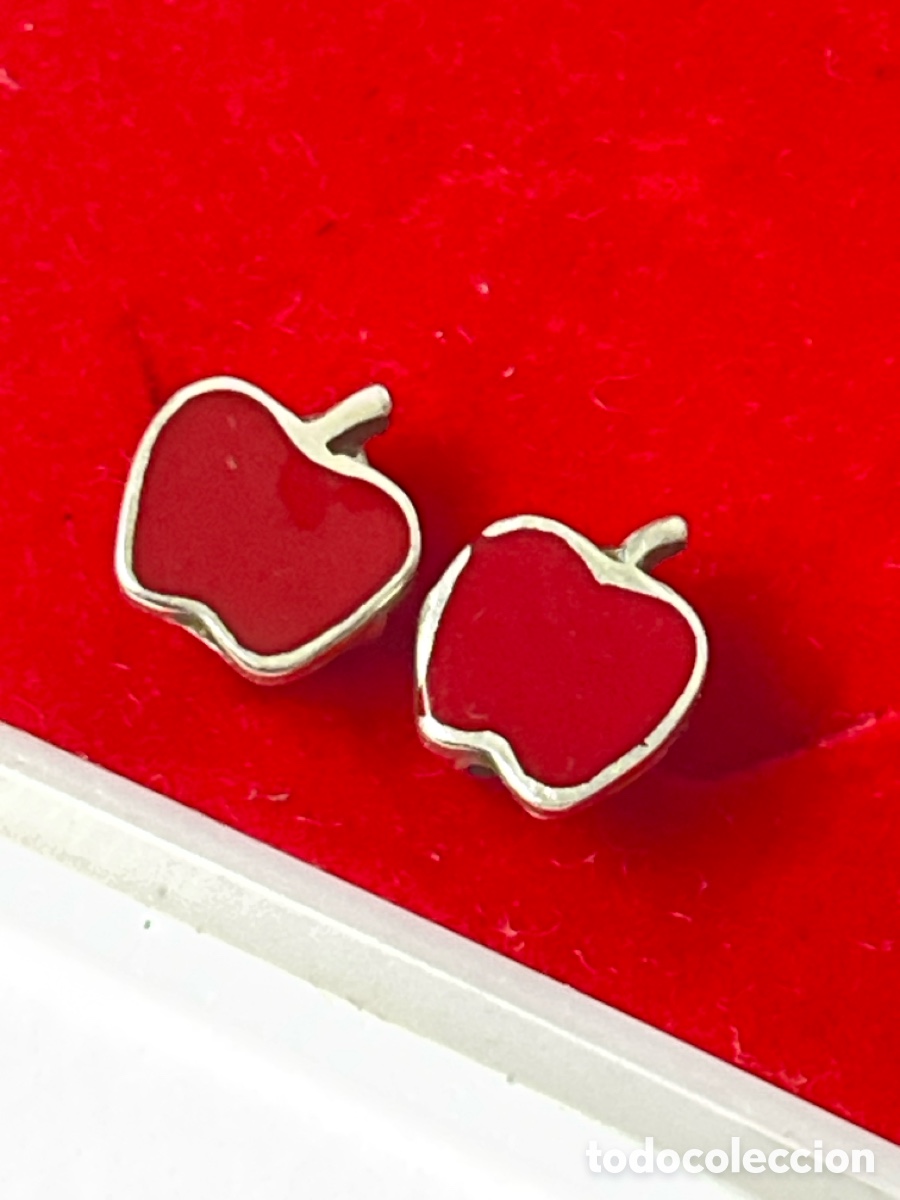 Joyeria: Pendientes de plata esmaltado P303 - Foto 1