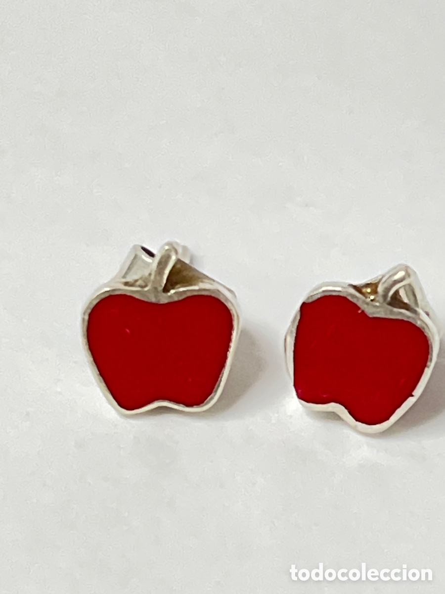 Joyeria: Pendientes de plata esmaltado P303 - Foto 2