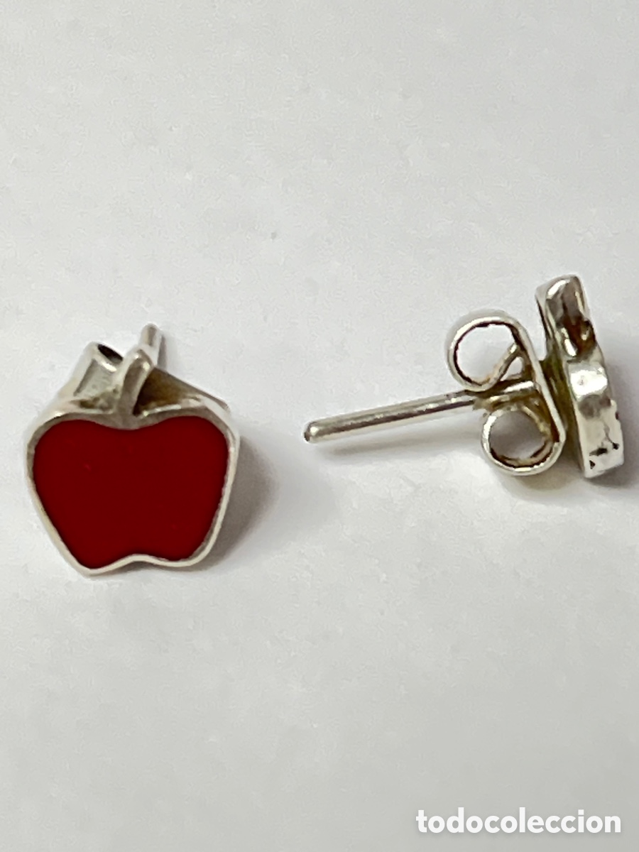Joyeria: Pendientes de plata esmaltado P303 - Foto 3