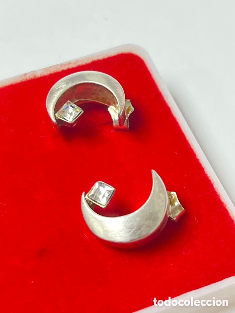 Joyeria: Pendientes de plata y circonitas /P300 - Foto 2