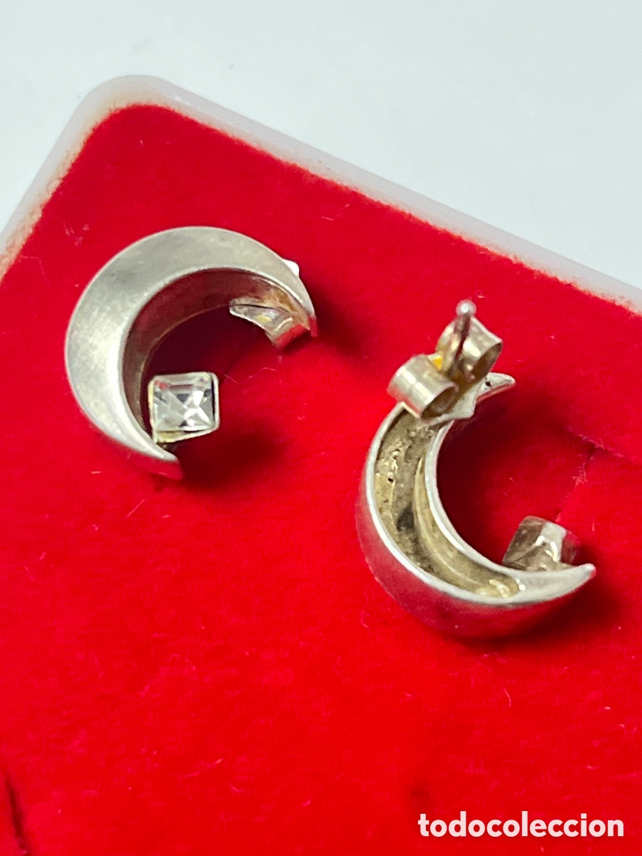 Joyeria: Pendientes de plata y circonitas /P300 - Foto 3