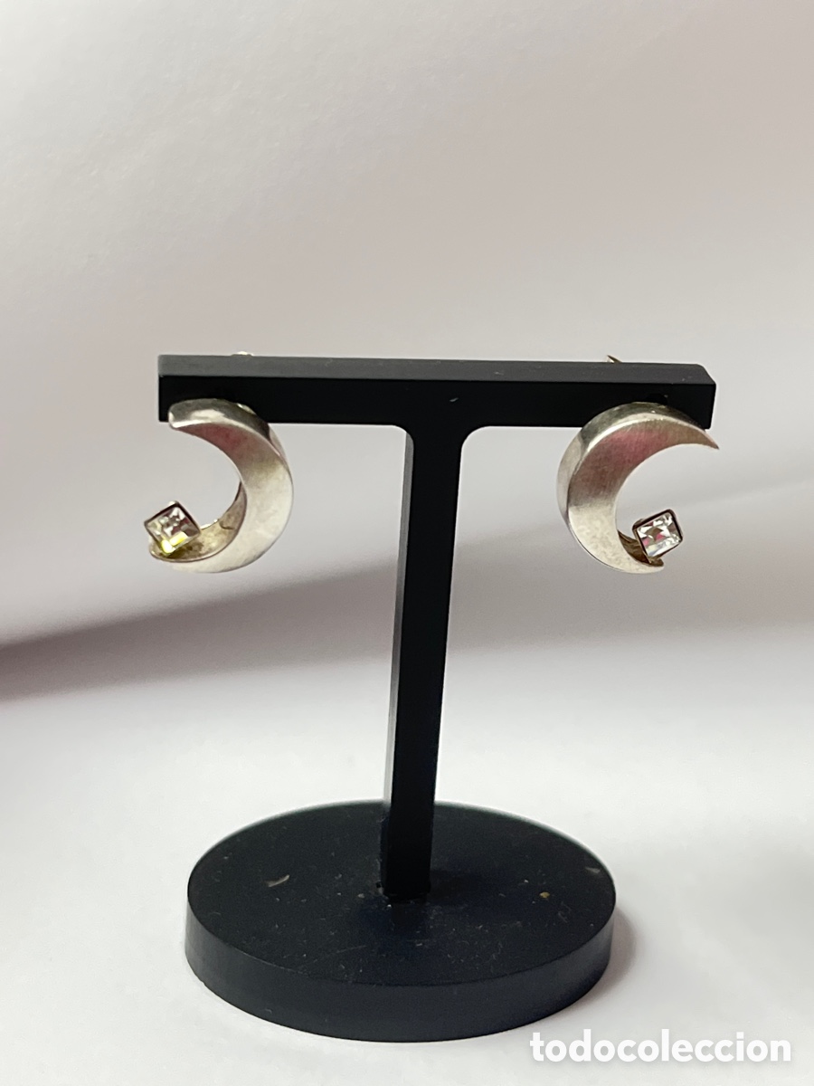 Joyeria: Pendientes de plata y circonitas /P300 - Foto 4