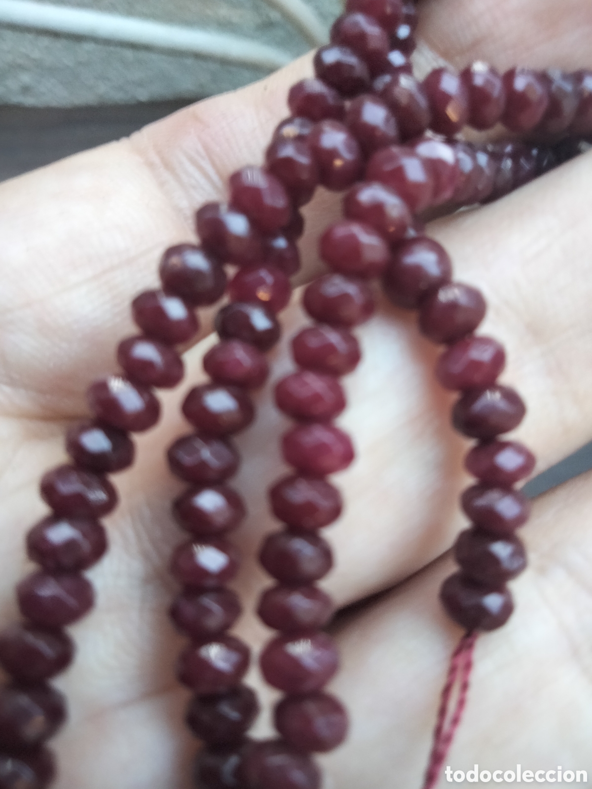 Joaillerie: Tira de joyer&iacute;a piedras facetadas de rubi