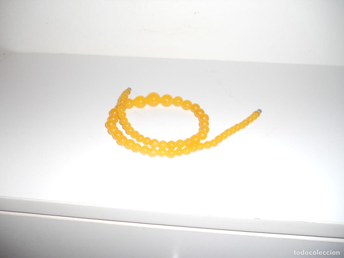 Joyeria: ANTIGUO COLLAR AMBAR AMARILLO - Foto 5
