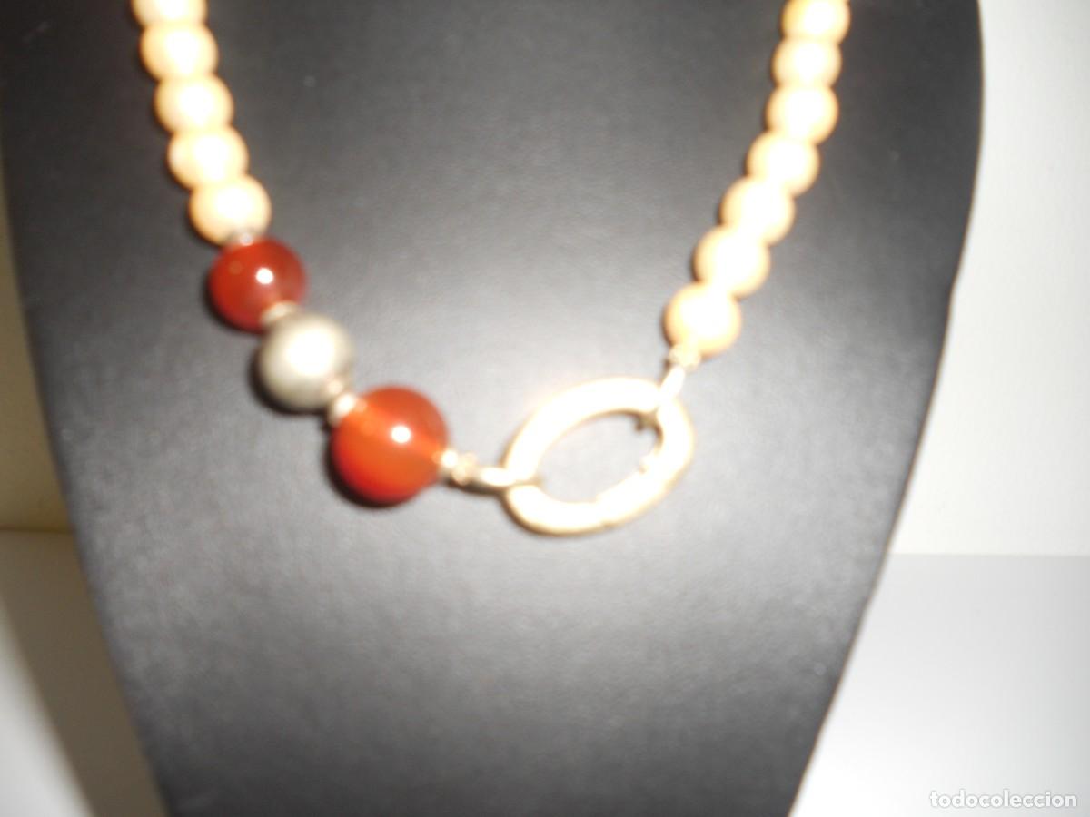 Joyeria: ANTIGUO COLLAR DE PERLAS DE DISE&Ntilde;O - Foto 7