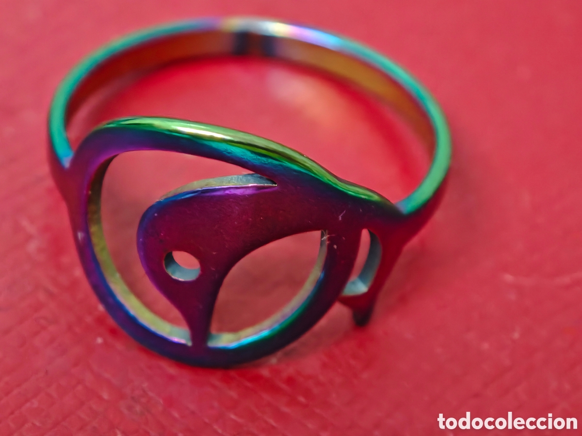 Joyeria: Anillo de acero nuevo ave - Foto 4