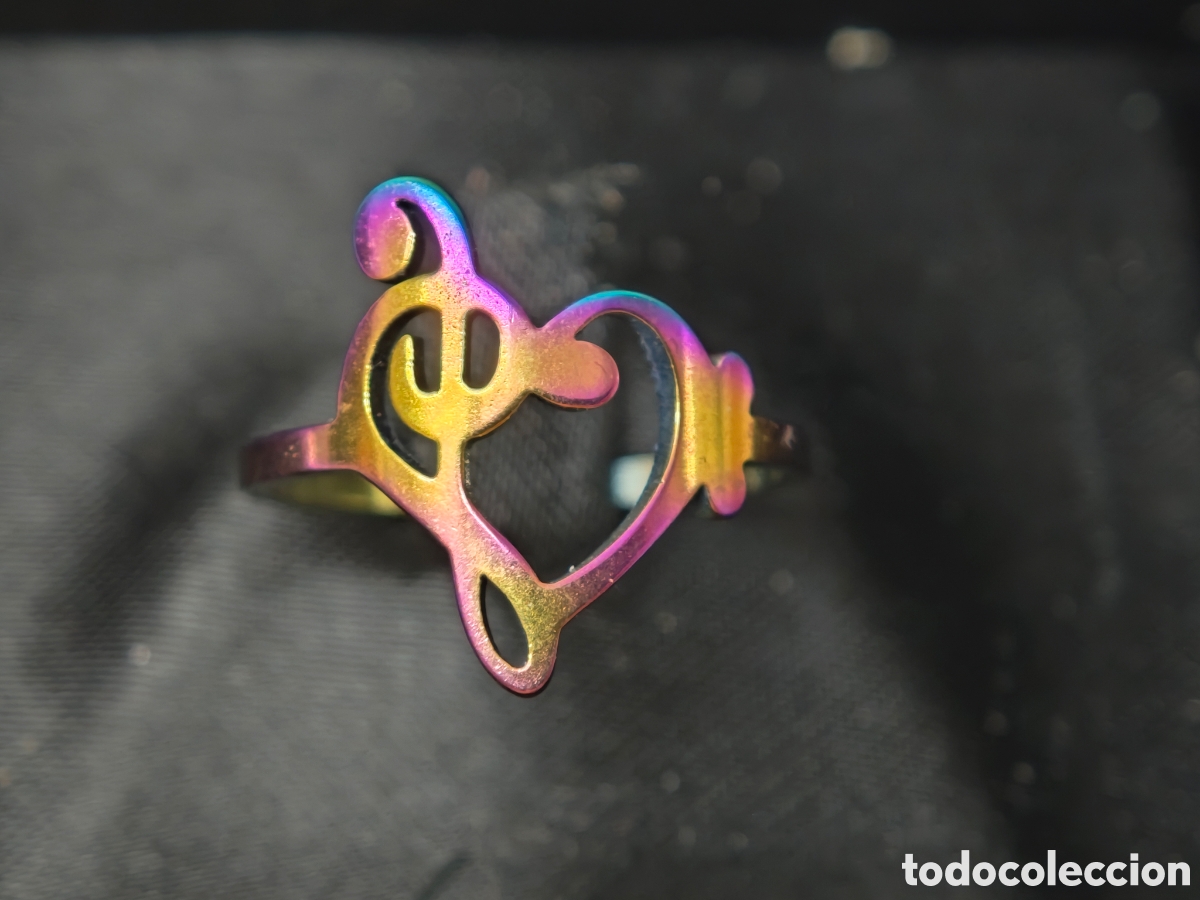 Joyeria: Anillo de acero y oro Anillero 12 - Foto 2