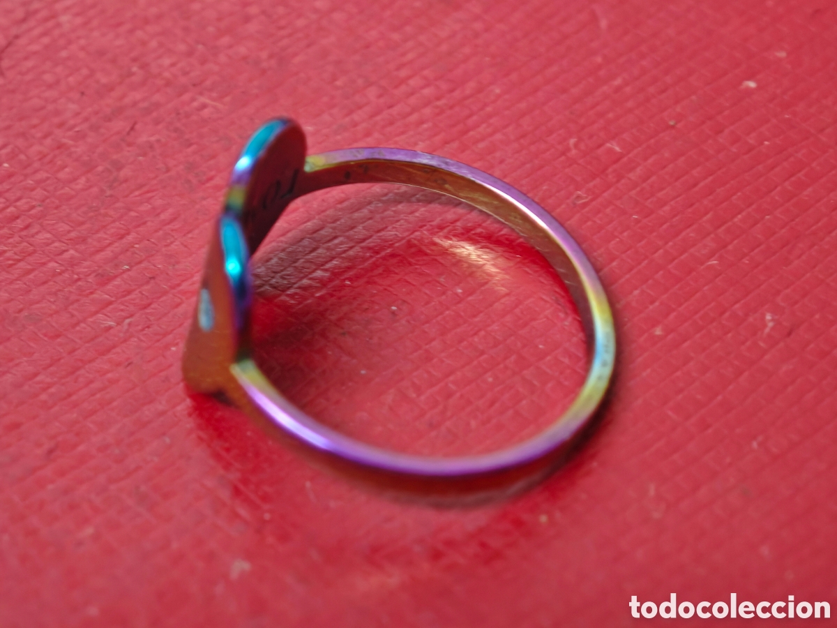 Joyeria: Anillo de acero nuevo - Foto 4