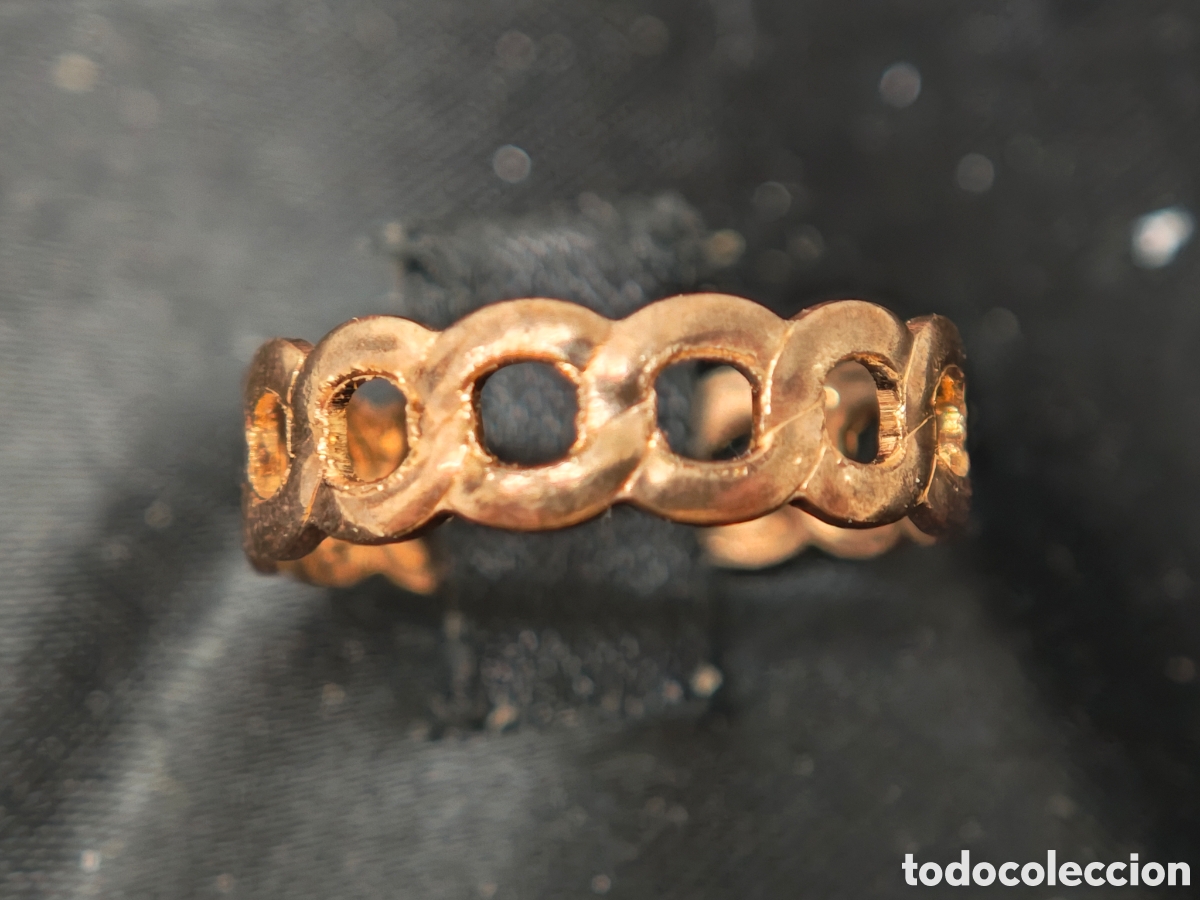 Joyeria: Anillo de acero y oro nuevo - Foto 2