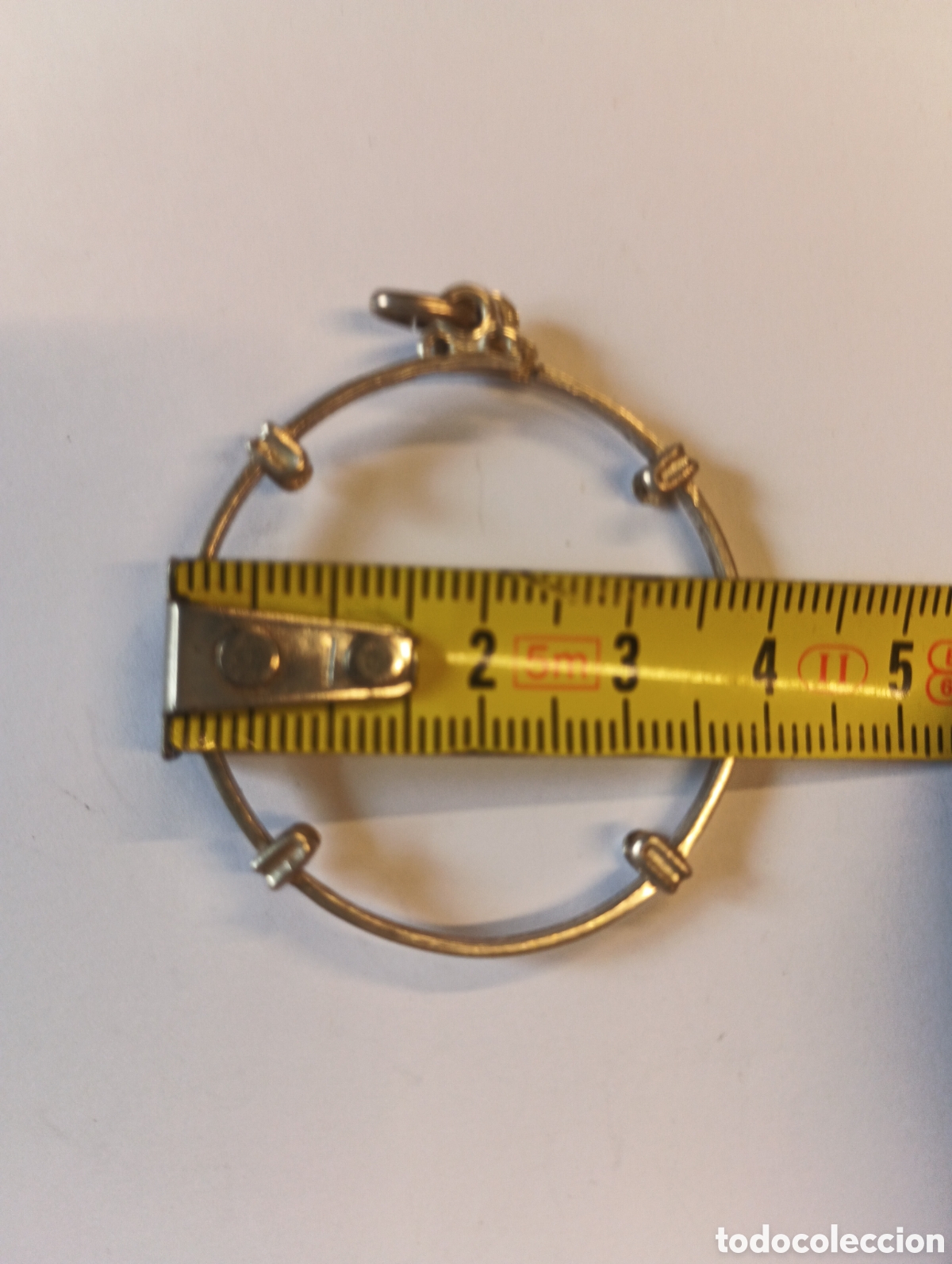 Joyeria: Bisel de plata para monedas - Foto 2