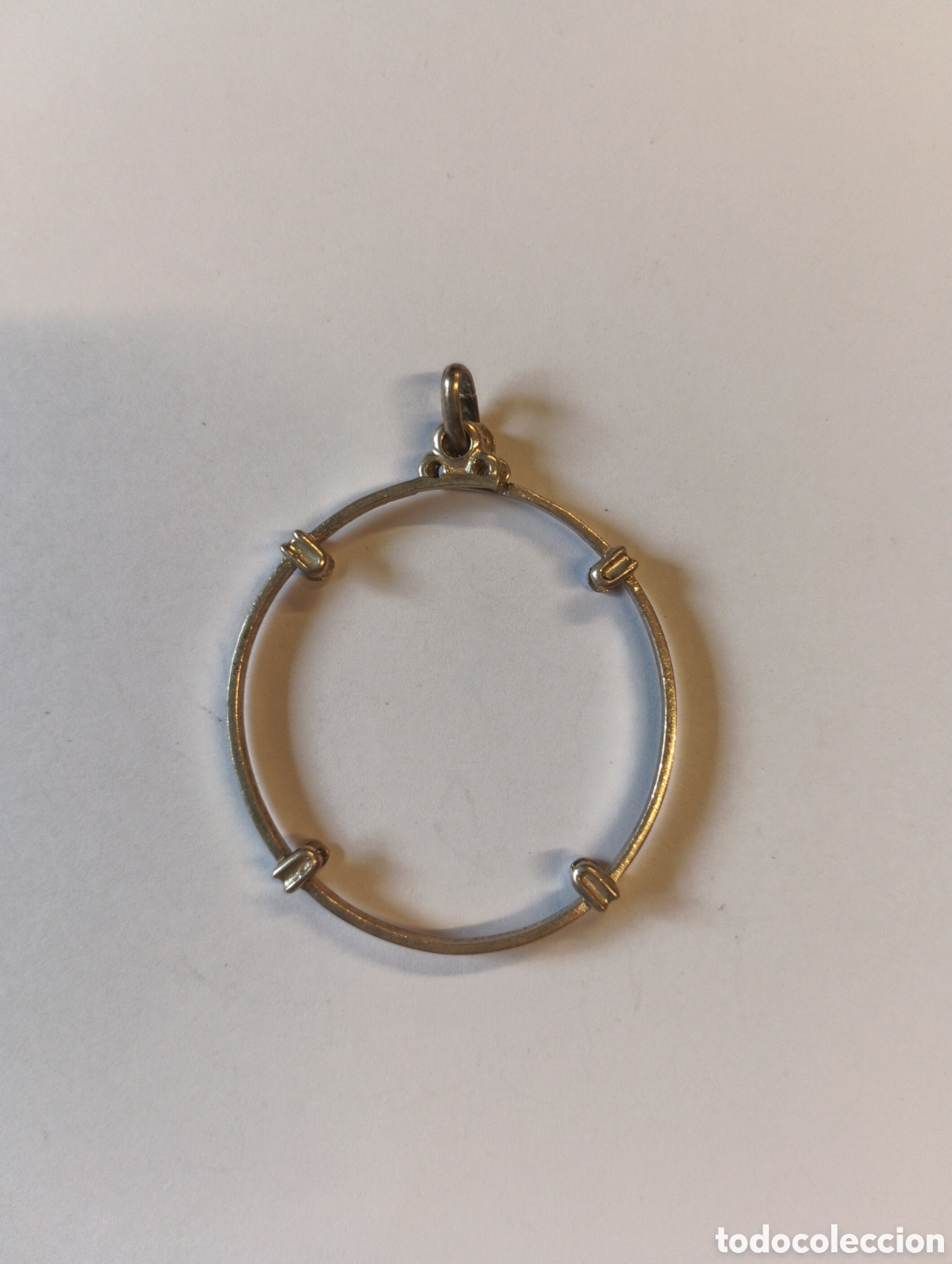 Joyeria: Bisel de plata para monedas - Foto 1