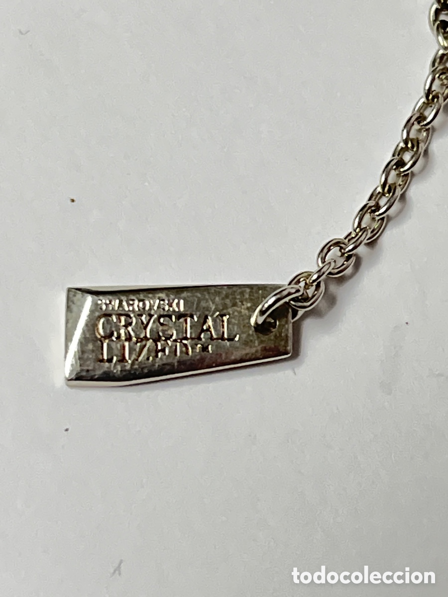 Joyeria: Cadena de plata de la marca Swarovski - 49cm /CA117 - Foto 2