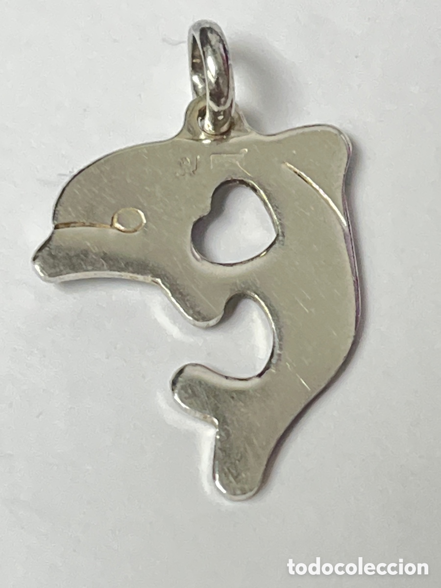 Joyeria: Colgante de plata en forma de delf&iacute;n/CA256 - Foto 1