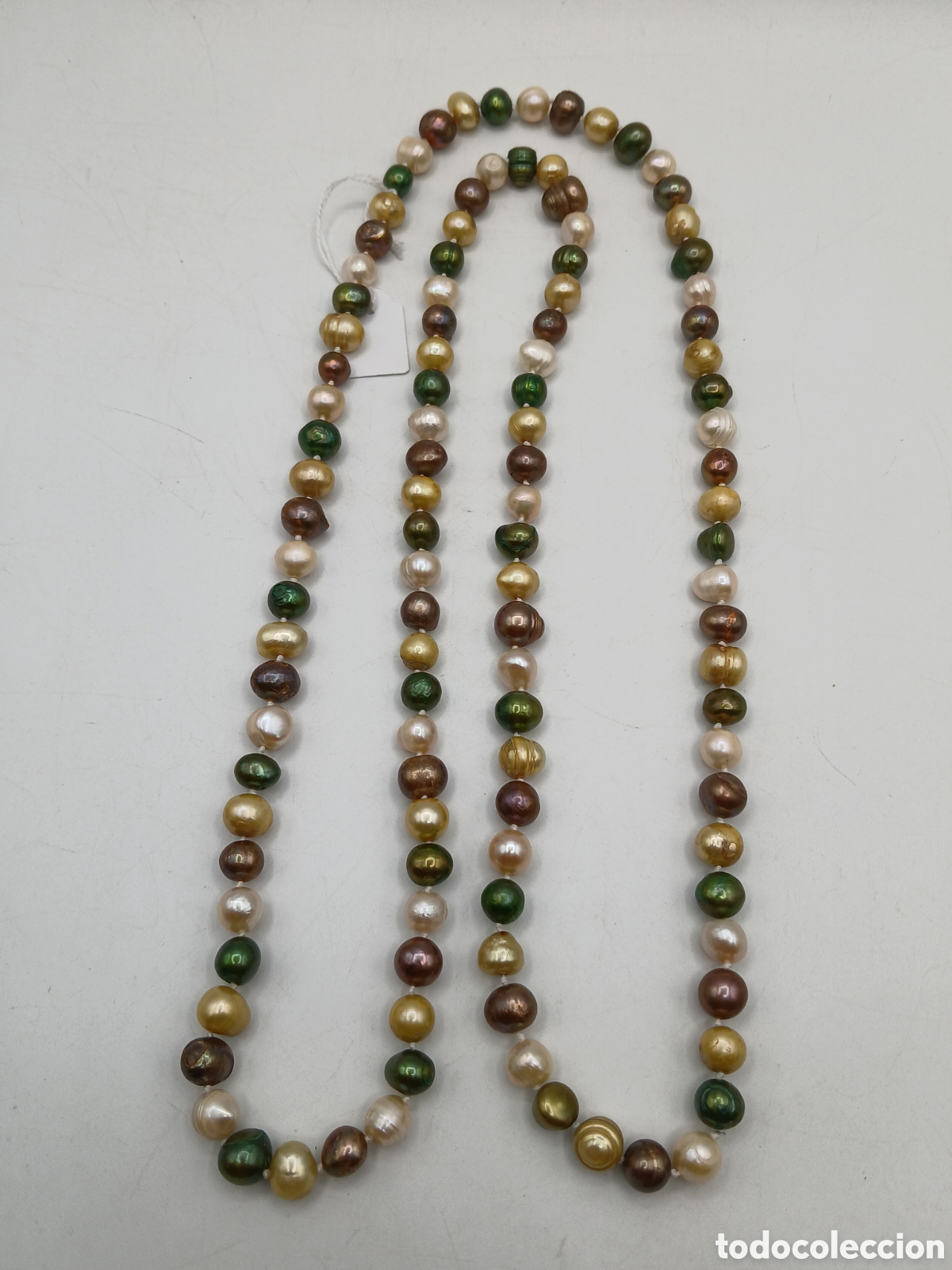 Joyeria: Collar perlas de Tahiti multicolor. Sin cierre - Foto 3
